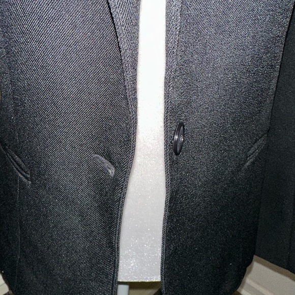 Vintage Personal Petites 1 Button Blazer - Size 6 - Picture 3 of 12